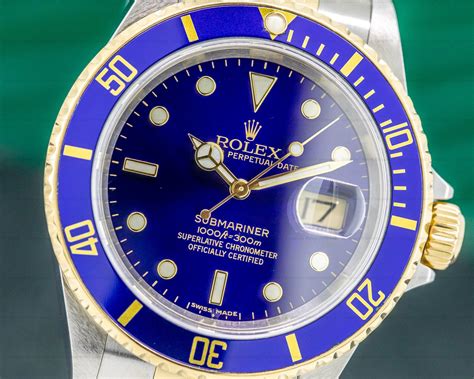 silver red and blue rolex|Rolex submariner blue dial bezel.